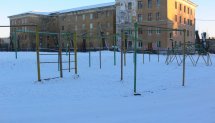 Площадка для воркаута в городе Нелидово №2019 Средняя Советская фото